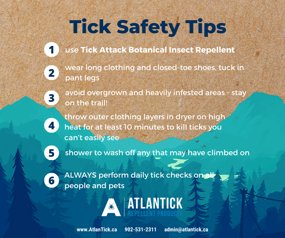 AtlanTick Tick Safety Tips